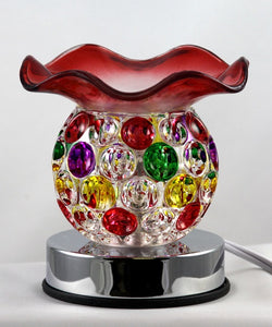 Multicolored Mini Globe Oil Burner