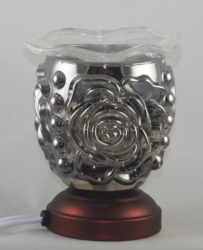 Flower Petal Electric Touch Oil Burner