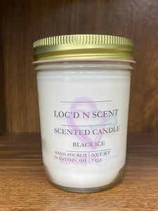 Black Ice Type Candle