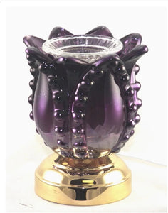 Flower Petal Electric Touch Oil Burner